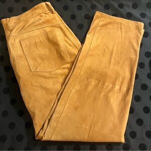 Vintage 100% Suede Leather Pants
